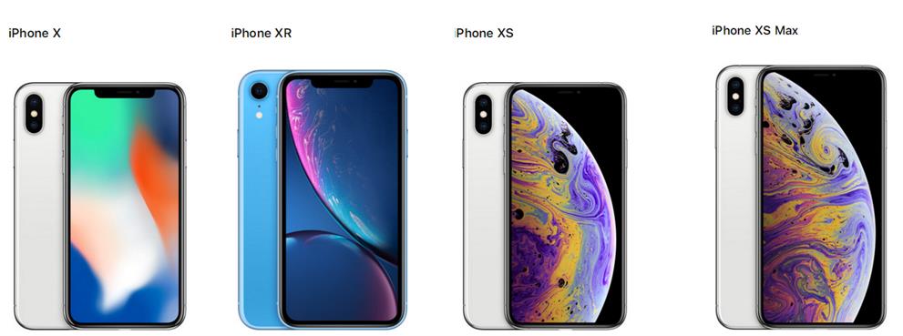 iPhone X/XR/XS/XS MAX 四款刘海屏手机哪个更值得买？