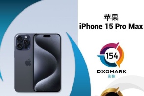 苹果 iPhone 15 Pro Max DXOMARK 影像分数出炉：154 分排名第二