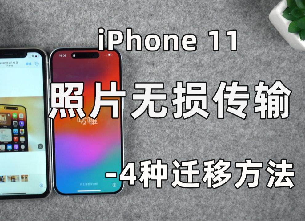 iPhone11怎么无损传输照片到新iPhone？四种方法快速完成迁移！