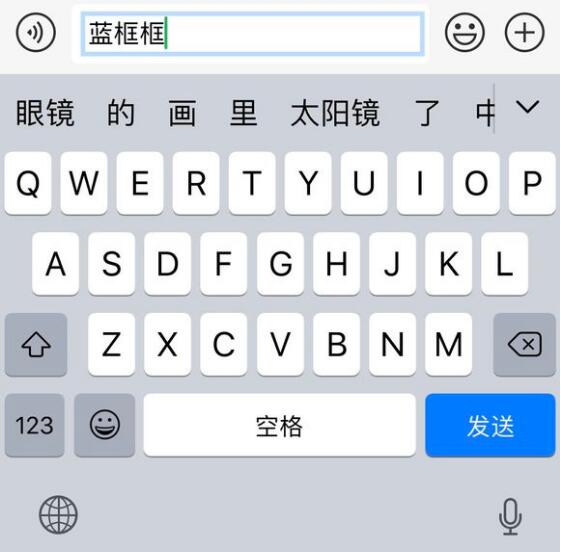 iOS 13 打字出现蓝色方框是什么情况？