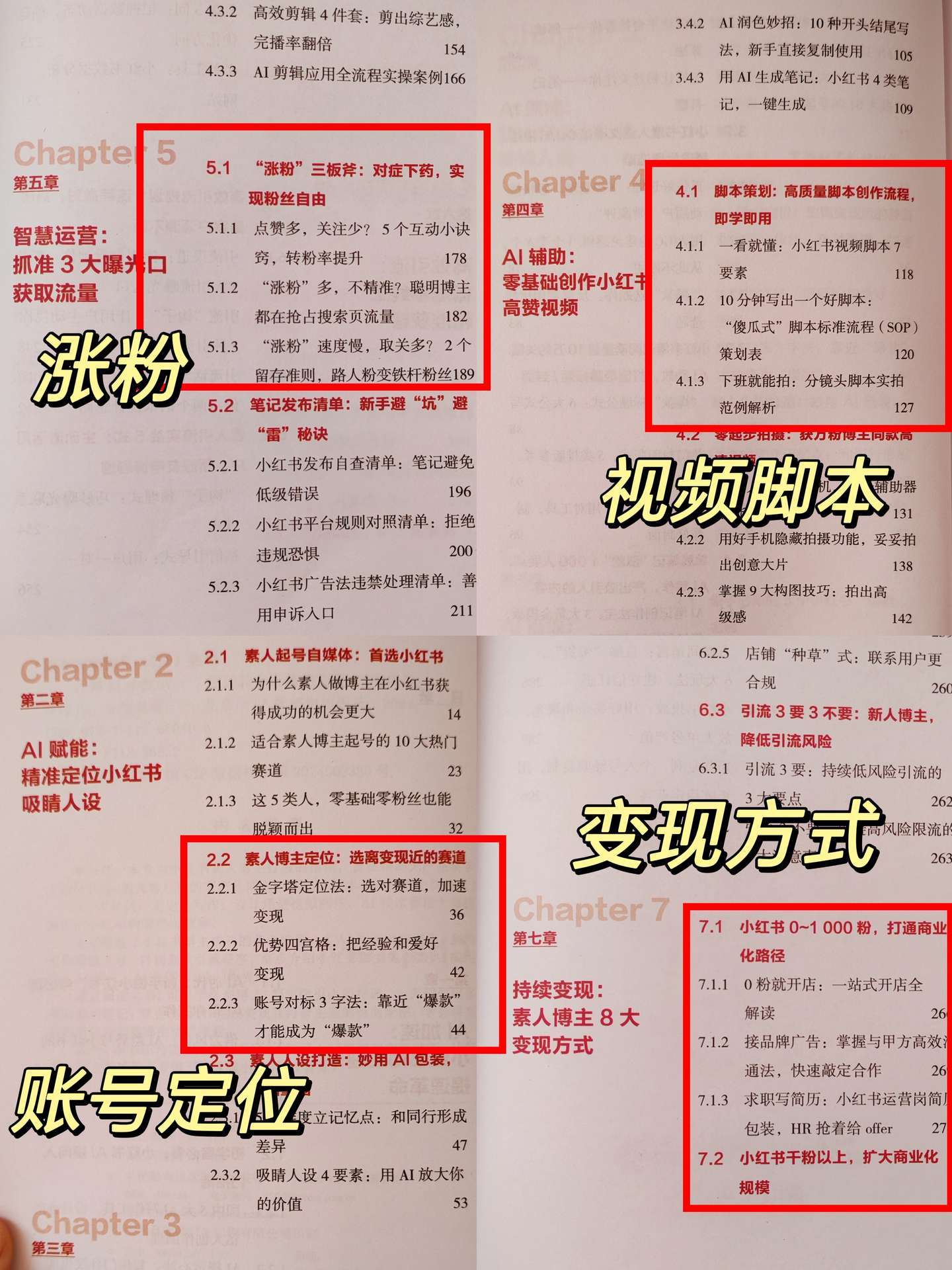 "小红书新手必看：从零到一，涨粉变现秘籍尽在《秒懂AI小红书》！"